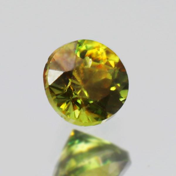 クロムスフェーン ラウンド 0.09ct 限定1個 製品オーダー可能 誕生石7月 | 