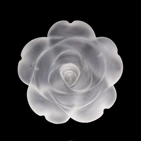 限定9個 水晶 バラ フラワー 16mm 製品オーダー可能 : ジュエリー工房