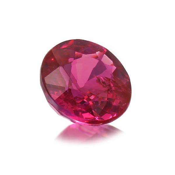 鑑別書付 ピジョンブラッド ルビー ラウンド 0.51ct 限定1個 製品オーダー可能 誕生石7月の画像