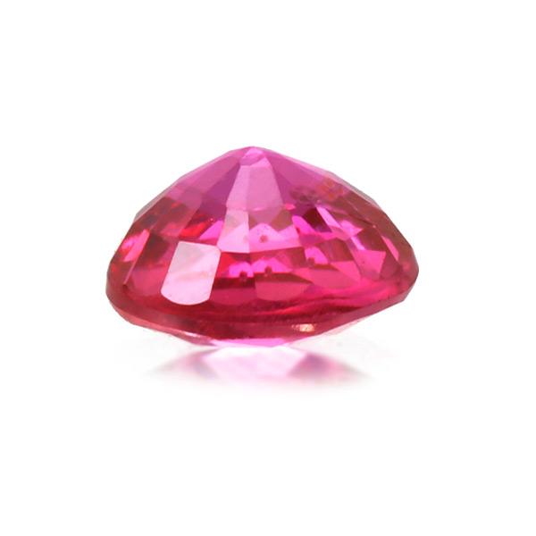 鑑別書付 ピジョンブラッド ルビー ラウンド 0.51ct 限定1個 製品オーダー可能 誕生石7月の画像
