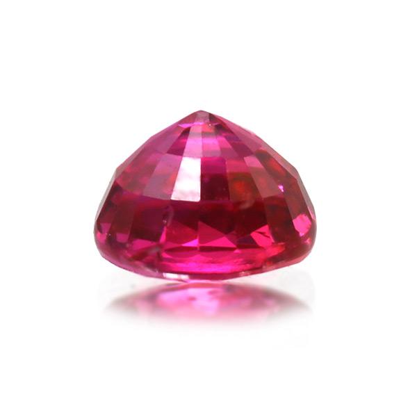 鑑別書付 ピジョンブラッド ルビー ラウンド 0.59ct 限定1個 製品オーダー可能 誕生石7月の画像
