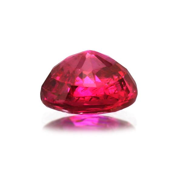 鑑別書付 ピジョンブラッド ルビー ラウンド 0.6ct 限定1個 製品オーダー可能 誕生石7月の画像