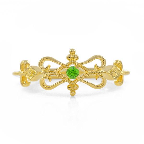 「レガトゥーラ」デマントイドガーネットリング 誕生石 1月 4c1p