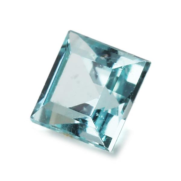 パライバトルマリン スクエア 0.25ct １個限定 製品オーダー可能 誕生石10月の画像