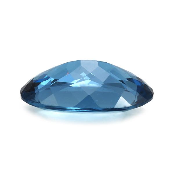 ロンドンブルートパーズ オーバル 3.67ct 限定1個 製品オーダー可能 