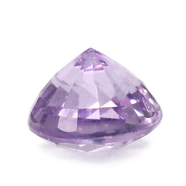 4.1mm ファンシーカラーサファイア ラウンド 0.63ct１個限定 製品オーダー可能 誕生石9月の画像