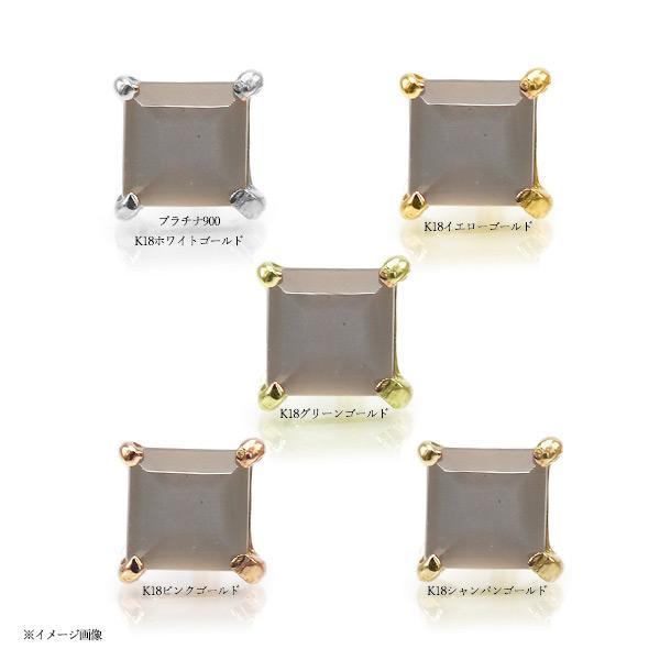pt900 プラチナ 大粒 天然トパーズ イヤリング 両耳 約5.50g