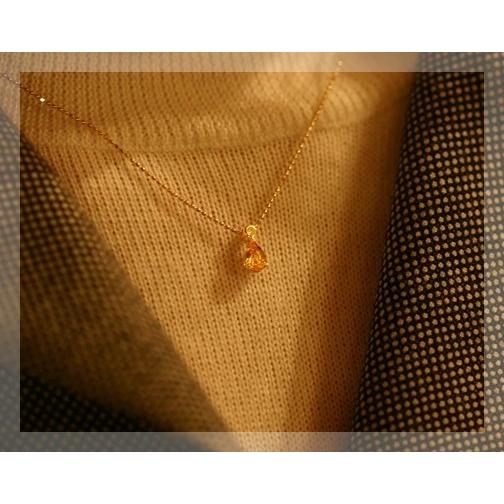 希少石 6×4mm インペリアルトパーズ ペアシェイプ ローズカット 