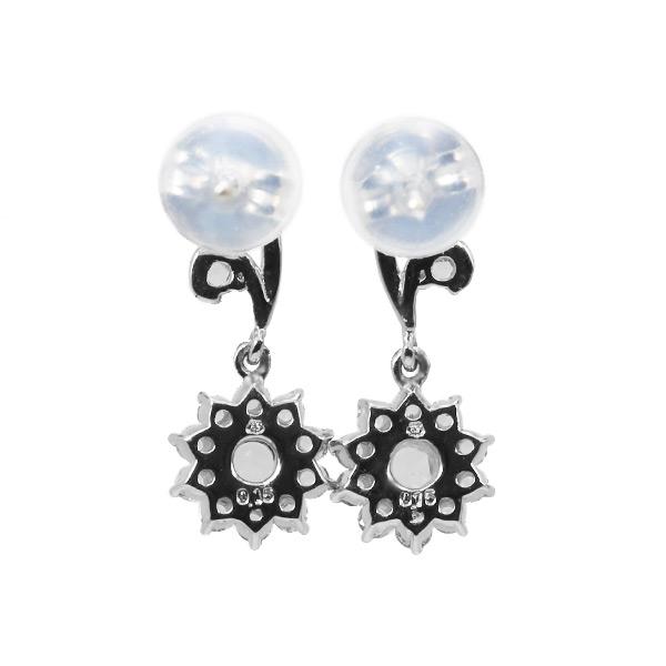 ローズカットダイヤモンド ピアス 王妃のパリュール 1ペア 両耳分 PT900 K18 K10対応 |  | 04