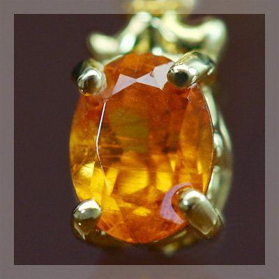 P10％中 マンダリンガーネット リリーデコール ピアス PT900 K18 K10対応 誕生石 1月 |  | 02