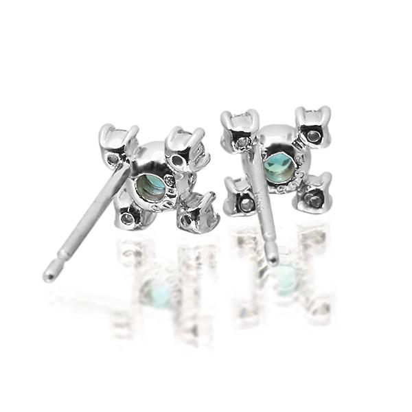 アレキサンドライト ゴシッククロス ピアス 1ペア 両耳分 PT900 K18 K10対応 誕生石6月 |  | 04