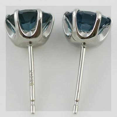 ポイント10％ アンモード ロンドンブルートパーズ 6ミリ ピアス