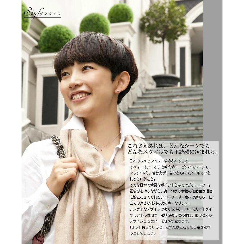 オーセンティック Authentic ローズカットダイヤ ペンダントトップ