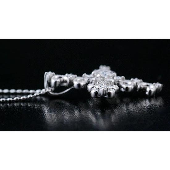 ヴォークリューズ Vaucluseローズカットダイヤモンド ペンダントトップ  PT900 K18 K10対応 誕生石 4月の画像