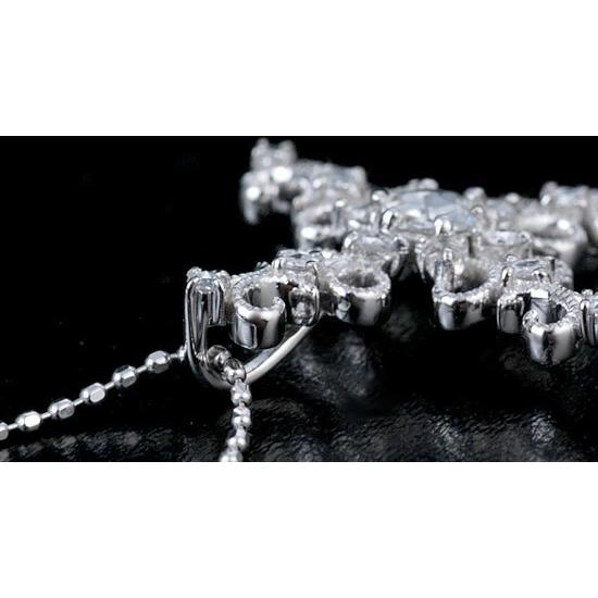 ヴォークリューズ Vaucluseローズカットダイヤモンド ペンダントトップ  PT900 K18 K10対応 誕生石 4月の画像