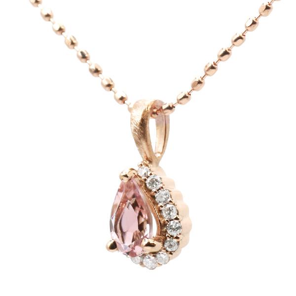 トップカラーモルガナイト ダイヤモンド ペンダントトップ ルイ PT900 K18 K10対応 |  | 02