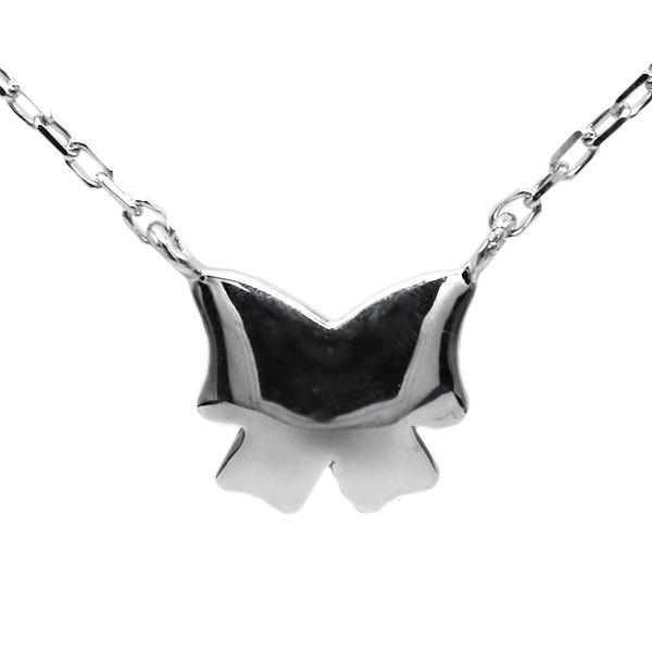幸せ結んで♪リボンのアーガイル産ピンクダイヤモンドペンダントネックレス  PT900 K18 K10対応 誕生石 4月 春色ピンクの画像