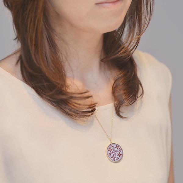 あすつく　カメオペンダントトップ「古風」K10YG　 |  | 01