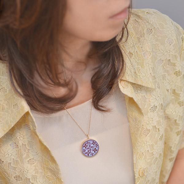 あすつく　カメオペンダントトップ「古風」K10YG　 |  | 02