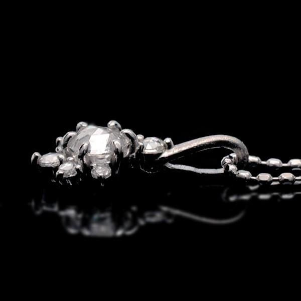 3.6mm ローズカットダイヤ ペンダントトップ ルークス Lux  K18 K10 PT900対応の画像
