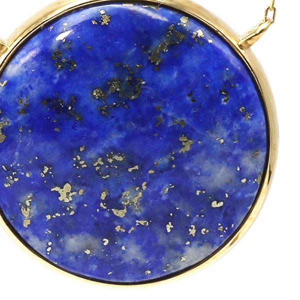 あすつく K10YG 16mm ラピスラズリ ペンダント ネックレス earth 誕生石12月 |  | 03