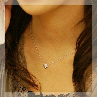 願いを込めて☆ダイヤモンドクロスペンダント チェーン付き 誕生石 4月　PT900 K18 K10対応の画像