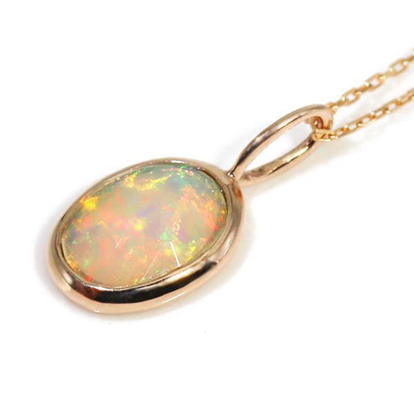 エチオピアオパール ペンダントトップ k10 ☆K10極上大粒エチオピア産