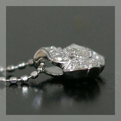 フレグラントレディ ローズカットダイヤモンド ペンダントトップ