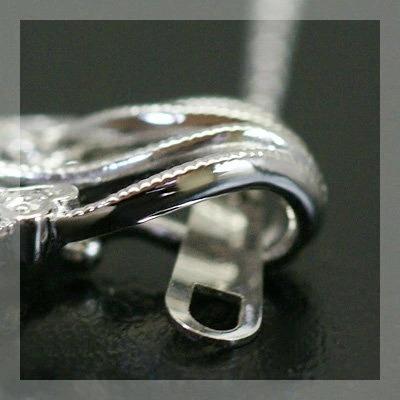 ソフィスティケ ローズカットダイヤモンドペンダントトップ チェーン無し 誕生石 4月 PT900 K18 K10対応の画像