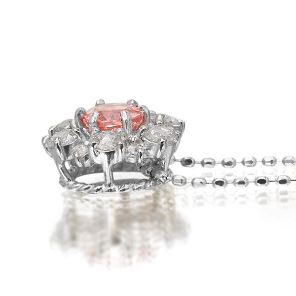 ロードクロサイト ローズカットダイヤモンド ペンダントトップ オッティモ PT900 K18 K10対応 |  | 03