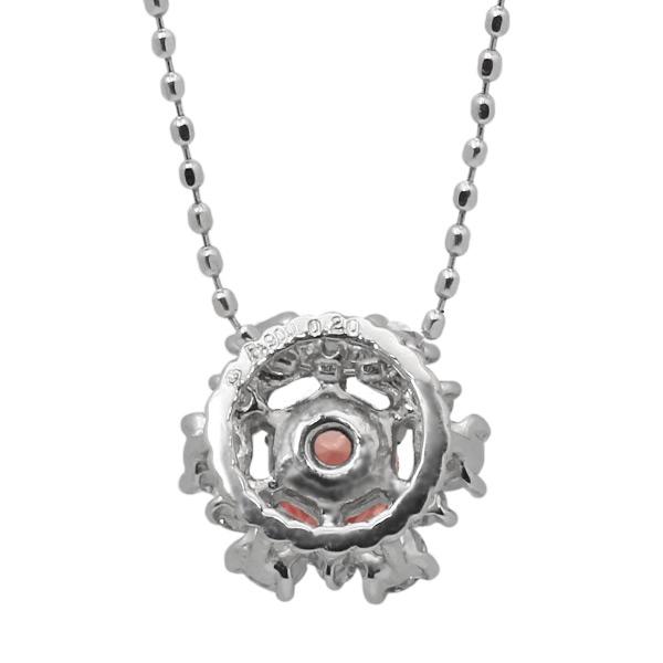 ロードクロサイト ローズカットダイヤモンド ペンダントトップ オッティモ PT900 K18 K10対応 |  | 04