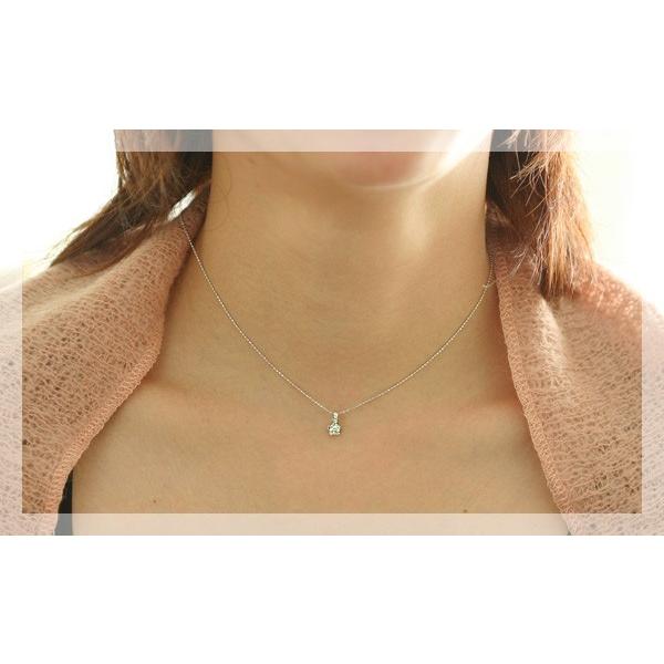 ツタの葉モチーフダイヤモンドペンダントトップ PT900 K18 K10対応 誕生石 4月の画像