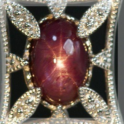 P+10％中 希少石 スターサファイア ダイヤモンドペンダントトップ チェーン無し 誕生石 4月 9月 PT900 K18 K10対応 |  | 02