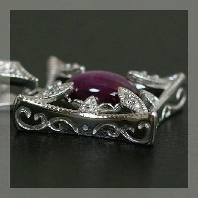 P+10％中 希少石 スターサファイア ダイヤモンドペンダントトップ チェーン無し 誕生石 4月 9月 PT900 K18 K10対応 |  | 03