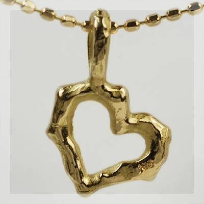 レディース 地金テクスチャー オープンハート ペンダントトップ ハートのいばら姫  おしゃれ ファッション ギフト プレゼント PT900 K18 K10対応 |  | 03