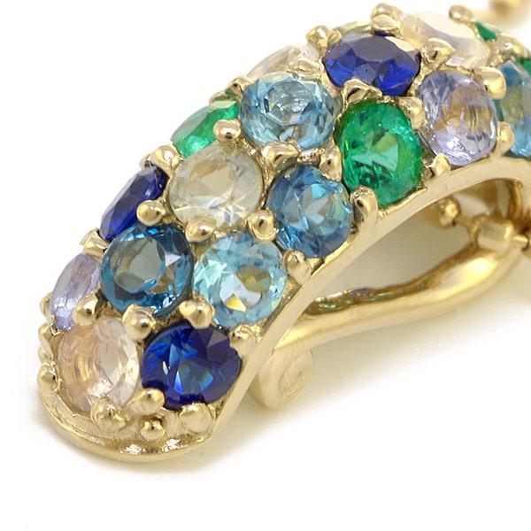 アルルカン マルチカラー パヴェペンダント トップ ロシア サンクト  