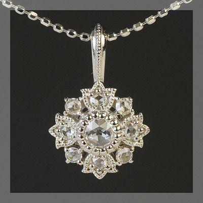 ベーネベーネK18YG ダイヤモンドペンダントトップ