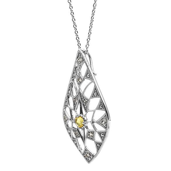 あすつく SV925 選べるマルチカラー ローズカットサファイア ホワイトトパーズ ペンダントトップ アルディート チェーン有無し選択可能 誕生石9月　 |  | 06