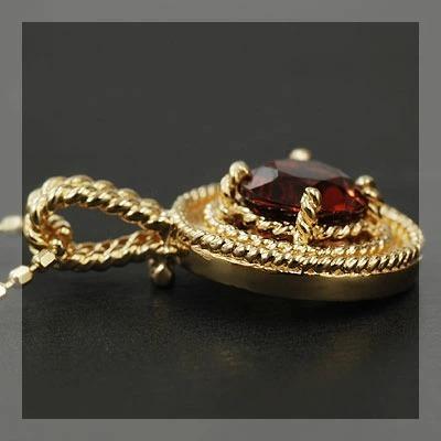 P10％中 アルマンダインガーネット アンティークサークル ペンダントトップ チェーン無し 誕生石 1月 PT900 K18 K10対応 |  | 03