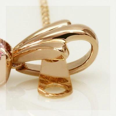 大人フェミニンピンクトルマリントリリアントペンダント トップ 誕生石 10月 春色ピンク PT900 K18 K10対応 |  | 07