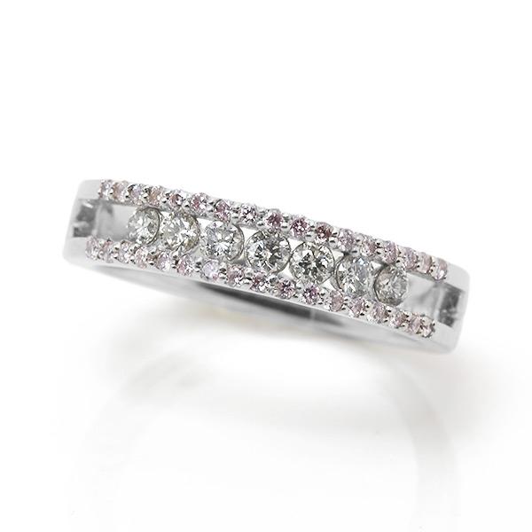 限定価格　Pt900 ピンクダイヤモンド &ダイヤモンドリング指輪 11号 限定1本 PT900 ピンクダイヤモンド ダイヤモンド リング 11号 サイズ