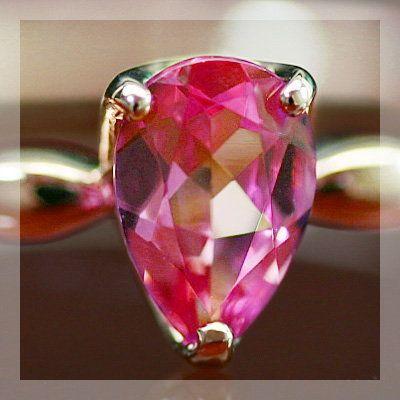 タンザニア産ピンクスピネル“ドラマティック”リング PT900 K18 K10対応 春色ピンクの画像