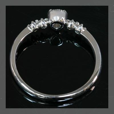 Neo Classical ローズカットダイヤモンド ペアシェイプ ダイヤモンド リング ネオクラシカル PT900 K18 K10対応  誕生石 4月の画像