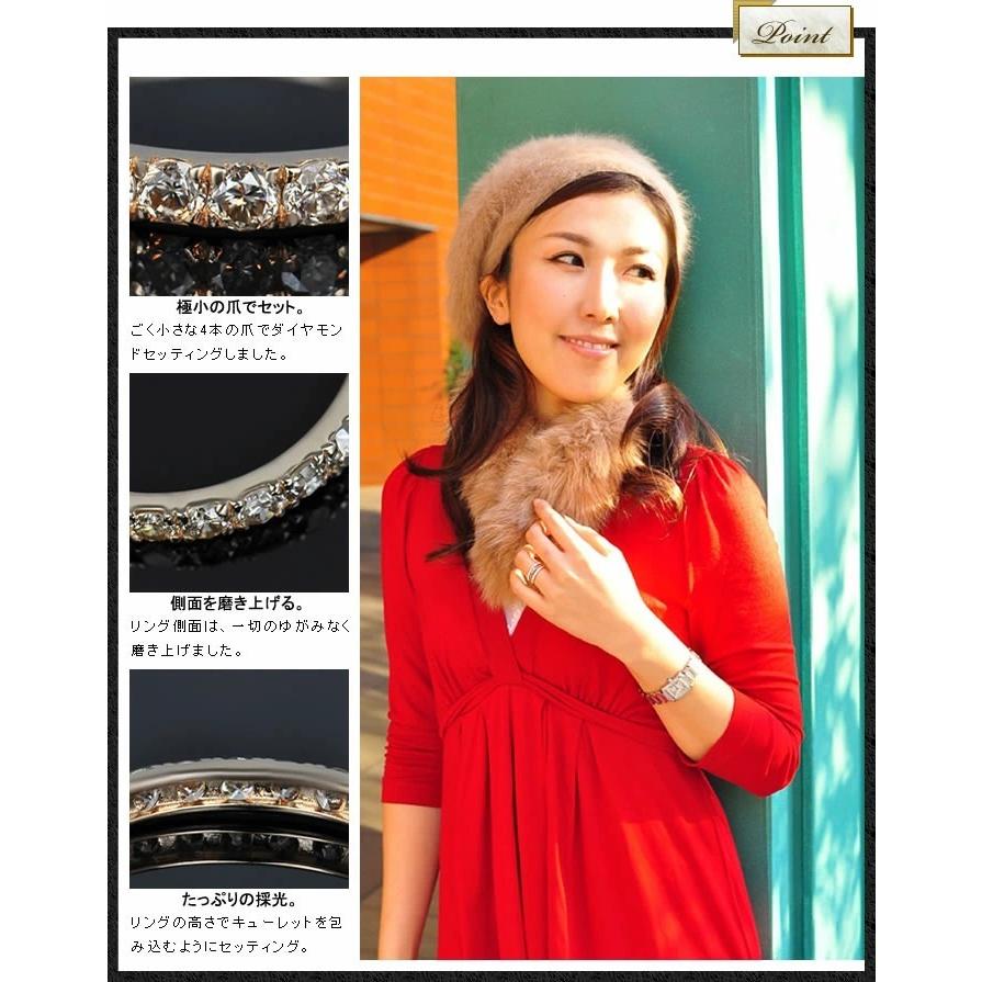 こだわりのセッティング 0.5カラットシャンパンカラーダイヤモンドリング PT900 K18 K10対応 誕生石 4月の画像
