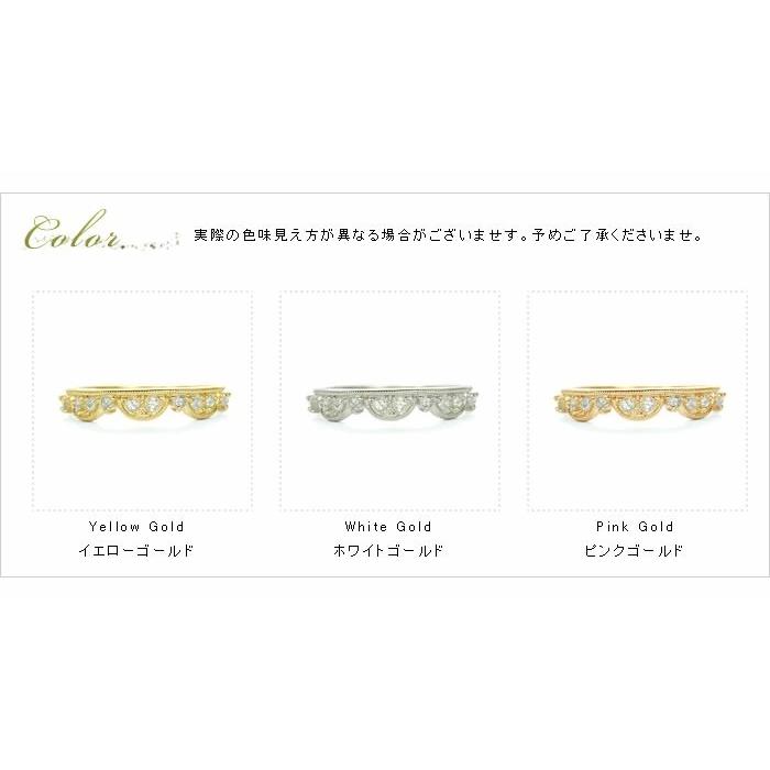 ローズカットダイヤモンド リング  PT900 K18 K10対応 誕生石 4月の画像