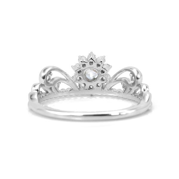 ローズカットダイヤモンド リング 王妃のパリュール 指輪 PT900 K18 K10対応 |  | 04