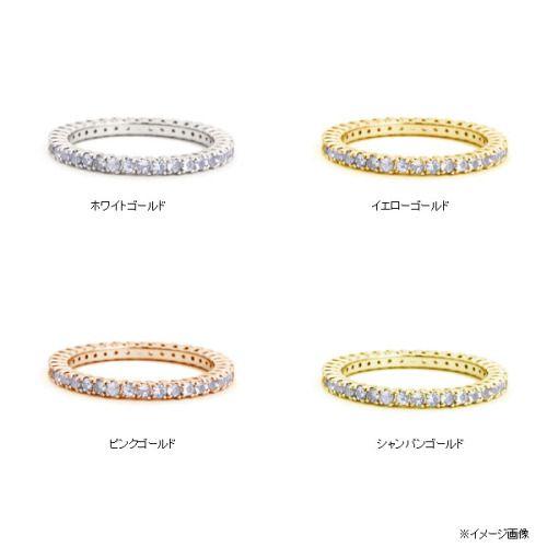 こだわりのフルエタニティリング 〜12月の誕生石 タンザナイト〜 サイズ直しはできませんの画像