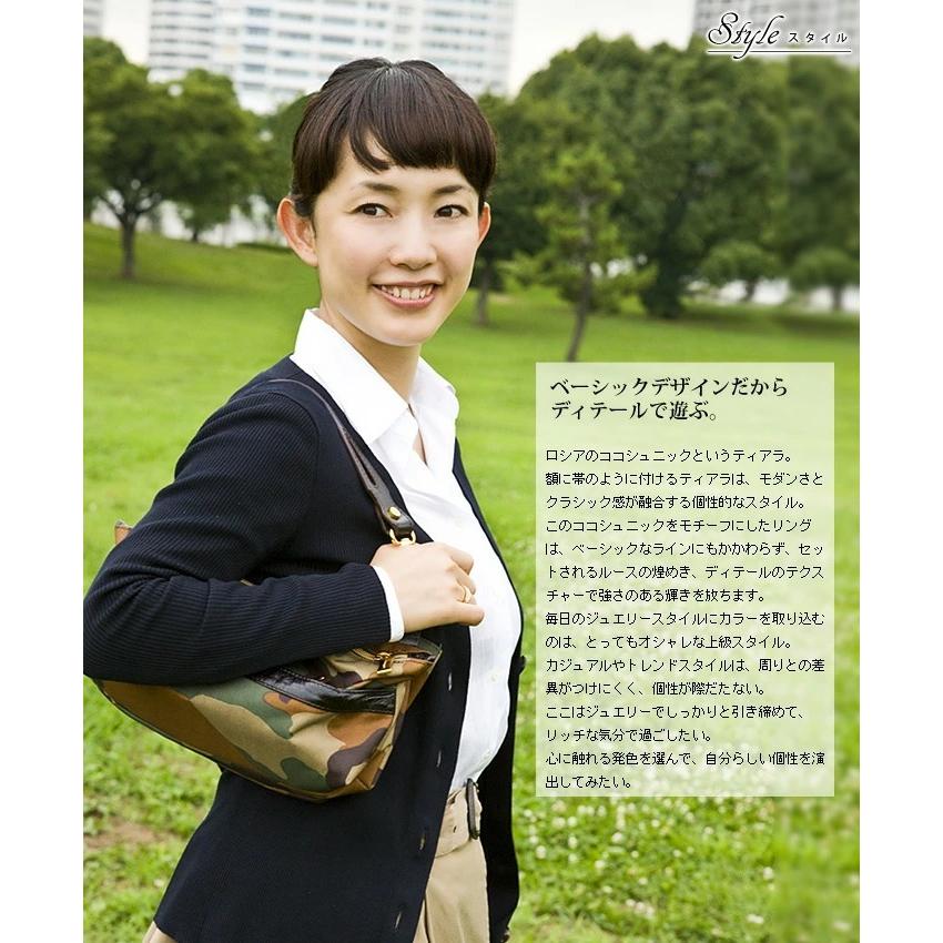 オパール リング ブランシュ PT900 K18 K10対応 誕生石 10月の画像