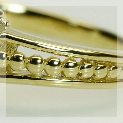 旬のカラーで魅力アップ  プレナイト コリドール リング PT900 K18 K10対応の画像