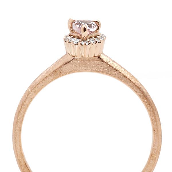 トップカラーモルガナイト ダイヤモンド リング ルイ 指輪 PT900 K18 K10対応 誕生石4月 |  | 03